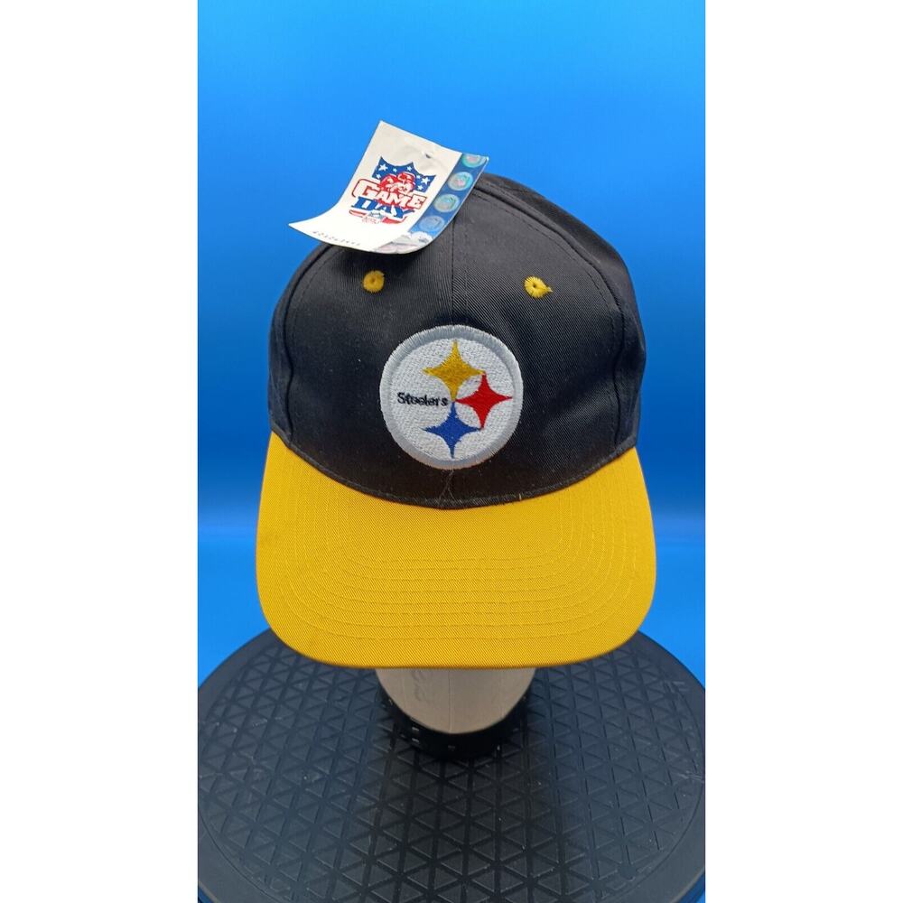 Vintage Pittsburgh Steelers Snapback Game Day Hat New With Tags